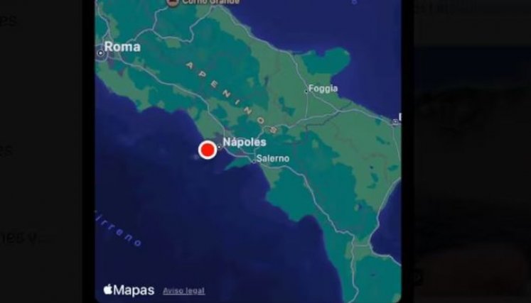 SISMO EN NÁPOLES. 