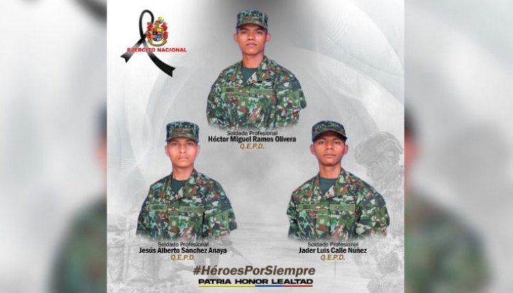 Soldados asesinados