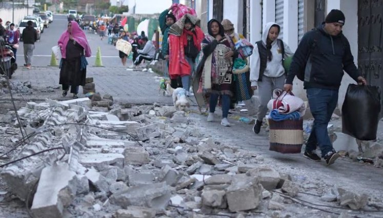 Terremoto en Guatemala. 