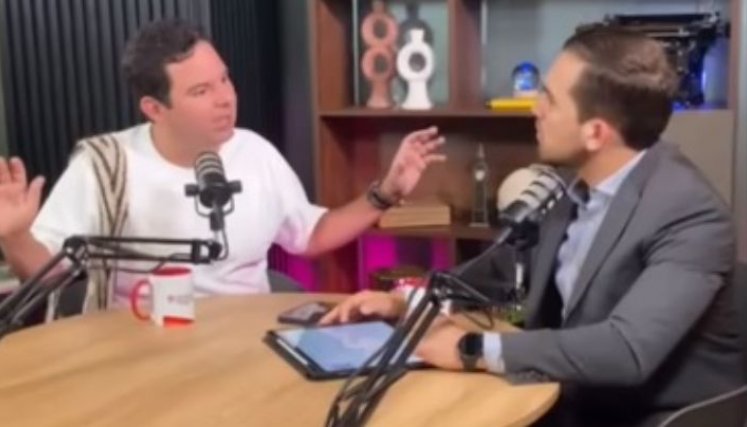 El CIO de La Opinión, Cristian Verbel, entrevista aquí al senador Carlos Meisel en el Podcast Acento/Foto cortesía/