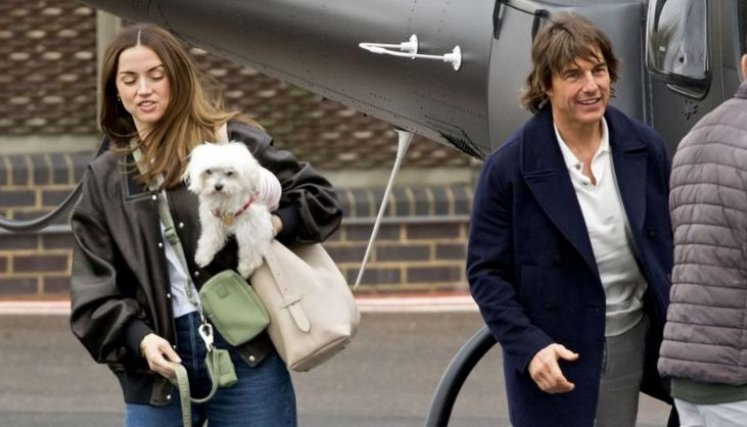 Tom Cruise y Ana de Armas ya no esconden su amor: primeras fotos confirman el romance.