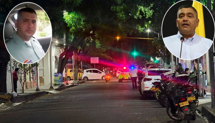 Un sujeto llegó en una moto y disparó varias veces contra los dos hombres.