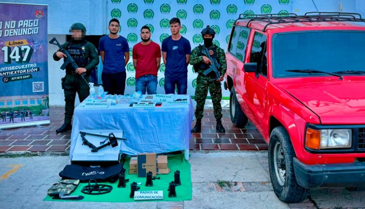 Capturan a tres integrantes del Frente 33 de las Farc en Ocaña