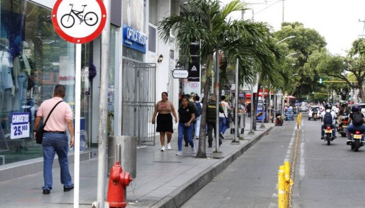 No cayó bien en Cúcuta ley que autoriza a vehículos eléctricos a transitar por las ciclorrutas/Foto Stefany Peñaloza