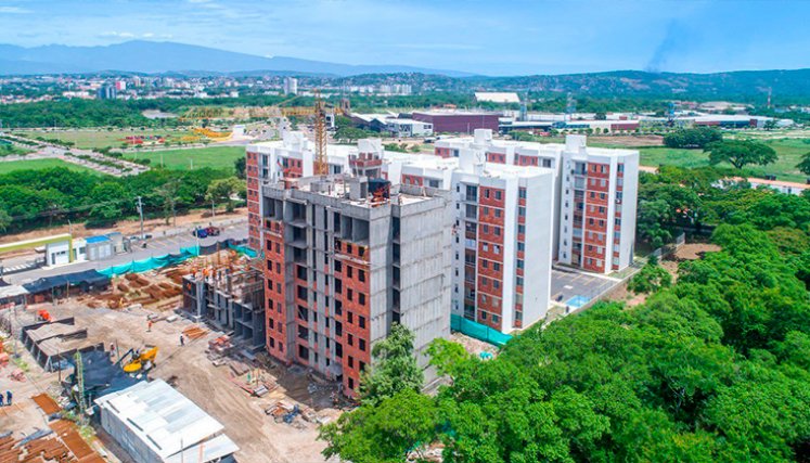 Construción de vivienda. / Foto Archivo