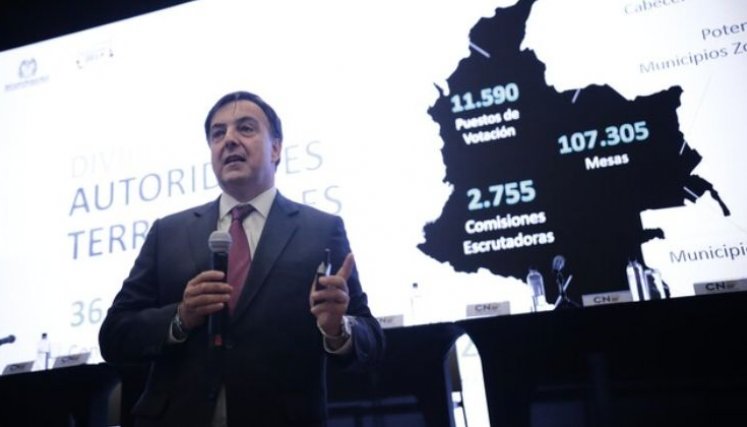 Exregistrador nacional Juan Carlos Galindo./Foto Colprensa