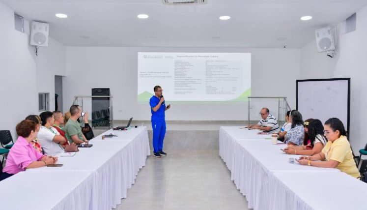 Primer Encuentro de Responsabilidad Social de Aliados y Actores en Salud Mental, organizado por la Especialización en Psicología Clínica de la Universidad Simón Bolívar./Foto cortesía