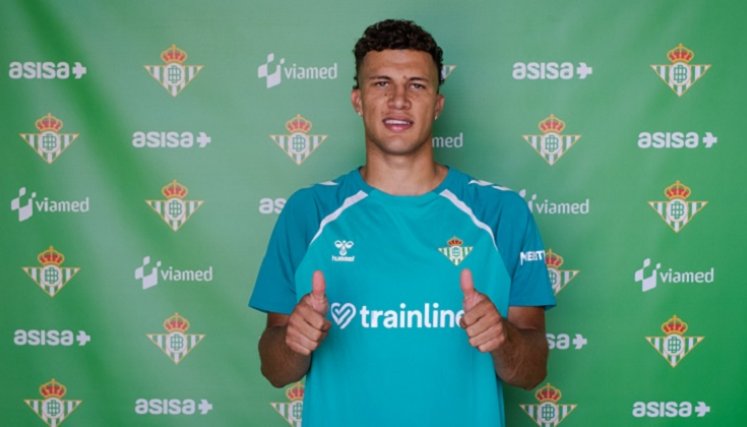 Nelson Alexander Deossa, nuevo jugador del Betis de España.