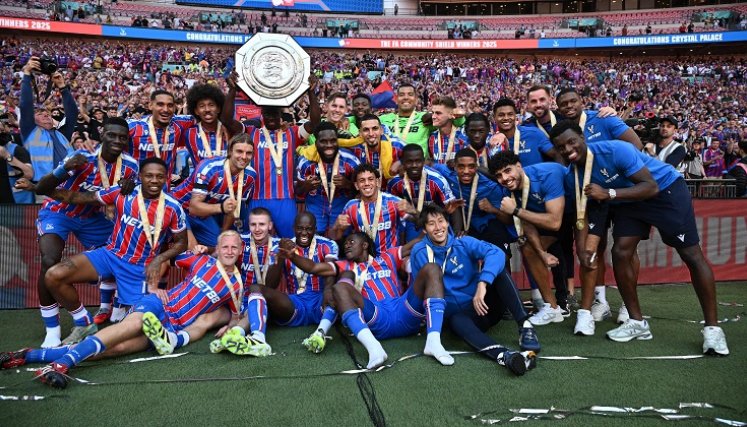 Crystal Palace, campeón de la Copa Community Shield 2025.