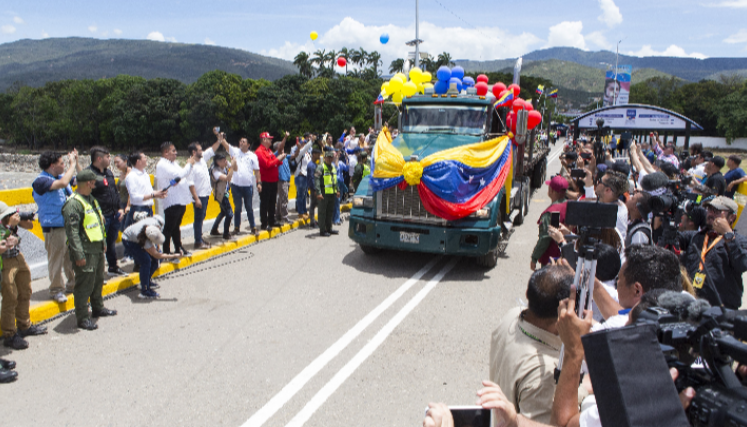 Apertura de pasos binacionales entre Colombia y Venezuela. 
