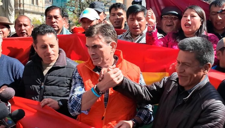 Rodrigo Paz, ganador de la primera vuelta en las elecciones presidenciales en Bolivia