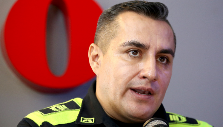 Libardo Ojeda, comandante de la Policía Metropolitana de Cúcuta.