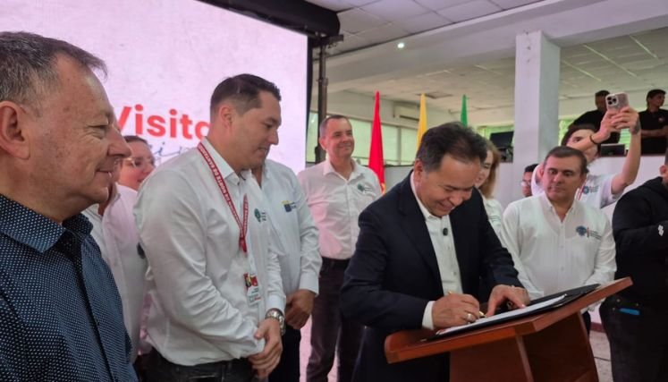 El gobernador de Norte de Santander consolida una fuerte inversión en Ocaña.