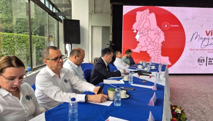 El gobernador de Norte de Santander, anuncia recursos de inversión para Ocaña.