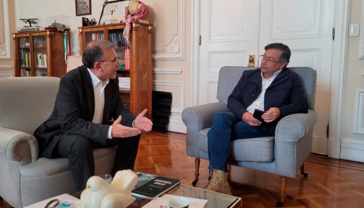 Gustavo Petro y Roy Barreras
