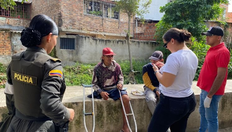 La mayoría de los habitantes de residencia no formal de Ocaña proceden de otras regiones del país.
