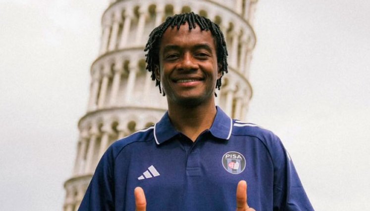 Juan Guillermo Cuadrado, Pisa. 