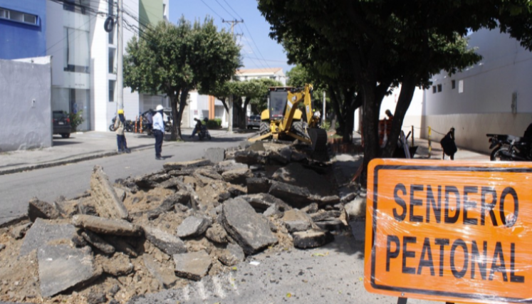 Reparación de la malla vial en Cúcuta.