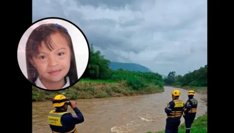 Niña desaparecida en Cajicá. Niña desaparecida en Cajicá.