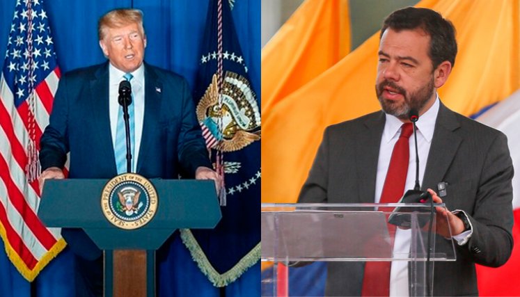Donald Trump y Carlos Fernando Galán