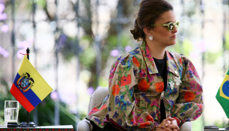 María José Pinto, Vicepresidenta de Ecuador.