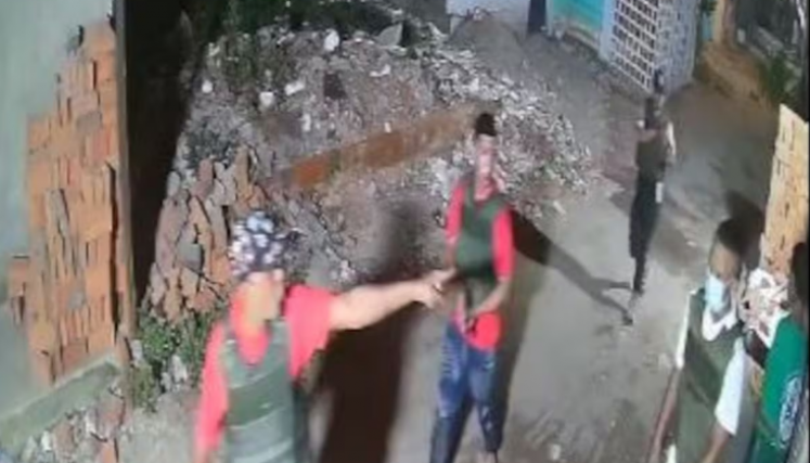 Video así fue el crimen atroz que dejó un hombre muerto y dos heridos