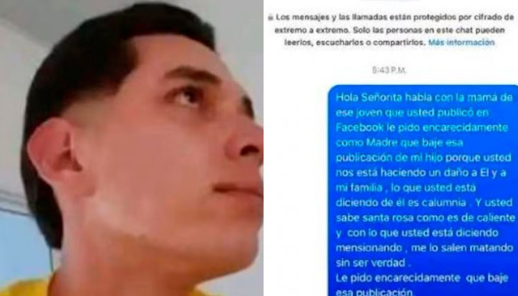 Las súplicas de una madre antes del asesinato de su hijo tras una denuncia en Facebook