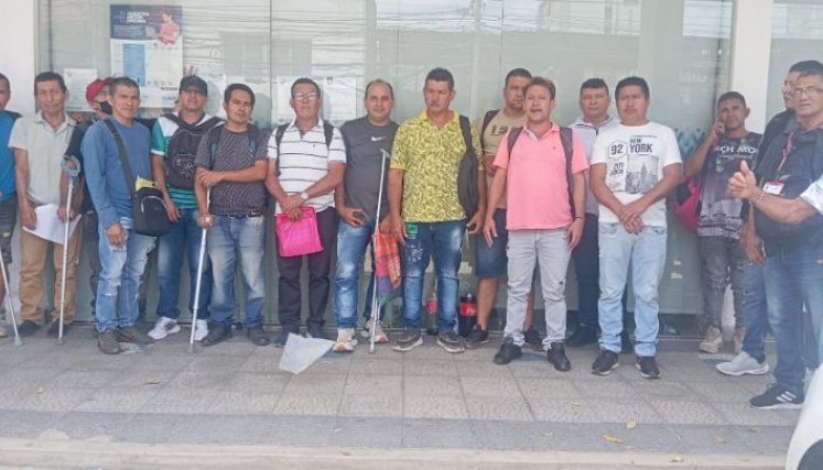 La protestas de los trabajadores mineros viene de tiempo atrás./Foto Orlando Carvajal
