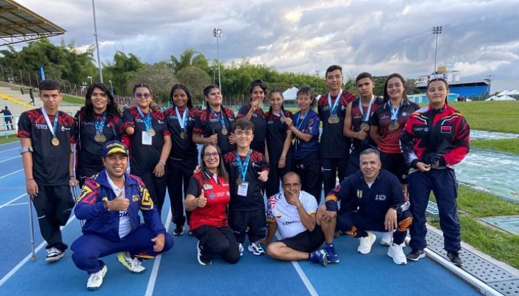 La selección de paratletismo juvenil de Norte de Santander brilló en Armenia.