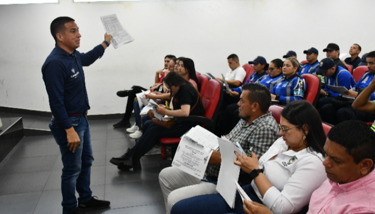 Jornada de capacitación en normas de tránsito.