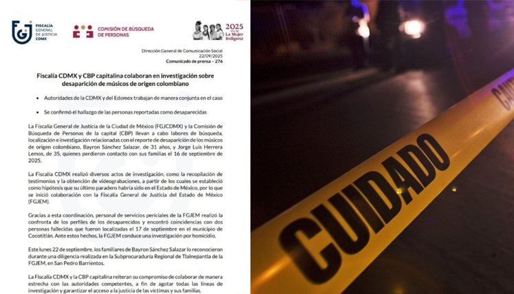 COMUNICADO EN LA FISCALIA 