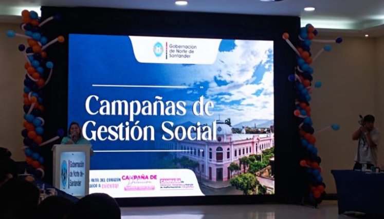 Cecilia Soler lidera campañas sociales en el departamento 