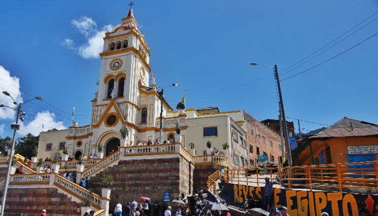En la iglesia del barrio Egipto