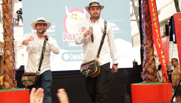 Lanzamiento de Panaca Viajero en el Centro Comercial Ventura Plaza./Foto Stefany Peñaloza