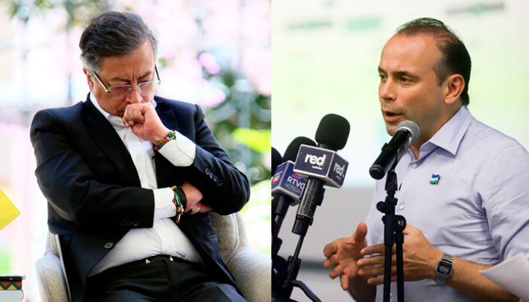 Gustavo Petro y Alejandro Eder