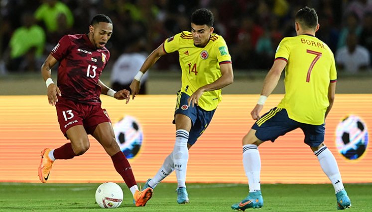 Venezuela vs. Colombia, Eliminatorias Catar. 