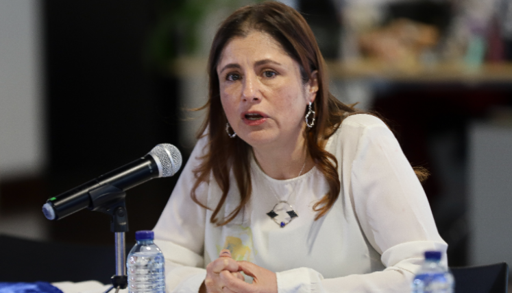 Rueda de prensa de la Defensora del Pue