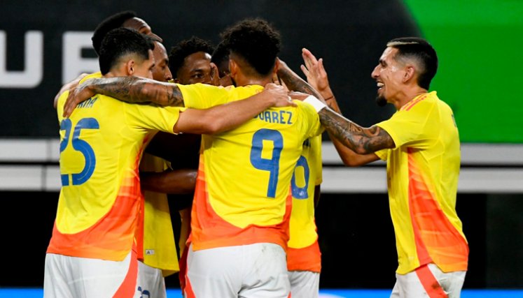 Selección Colombia vs México.  Foto Federación Colombiana de Fútbol