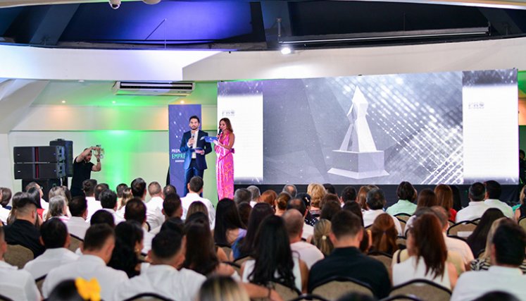 La entrega del Premio al Mérito Empresarial reúne a empresarios, emprendedores e importantes personalidades. / Foto Cortesía