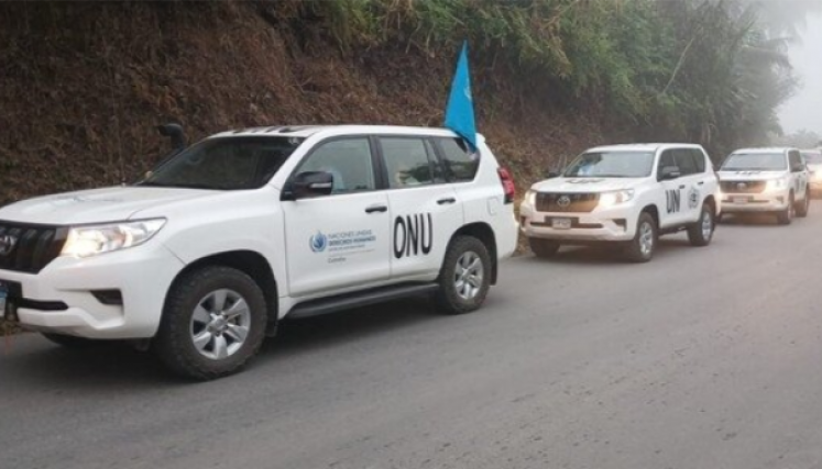 Caravana humanitaria en el Catatumbo.