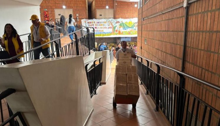 Más de 600 kits de ayuda humanitaria para las víctimas del Catatumbo/Foto cortesía