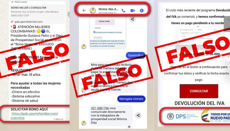 ESTAFAS DE PROSPERIDAD SOCIAL / CORTESÍA