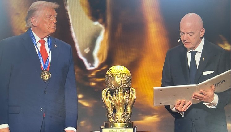 FIFA PAZ TRUMP / CORTESÍA DE X 