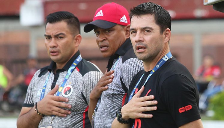 Cuerpo técnico del Cúcuta 2025. 