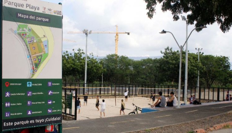 Parque playa se fundó en 2023