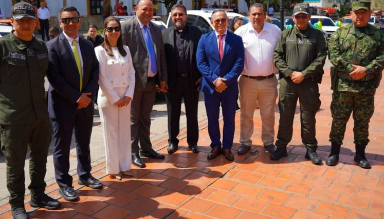Policía de Ocaña recibe dotación de vehículos para fortalecer los esquemas de seguridad.