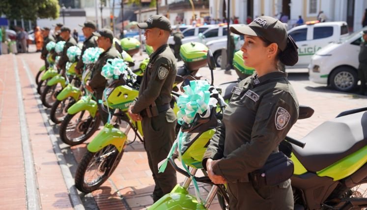 Policía de Ocaña recibe dotación de vehículos para fortalecer los esquemas de seguridad.