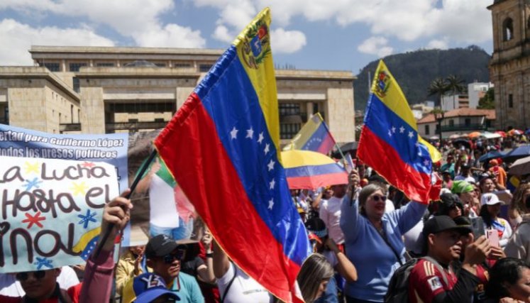 Migrantes venezolanos en Colombia