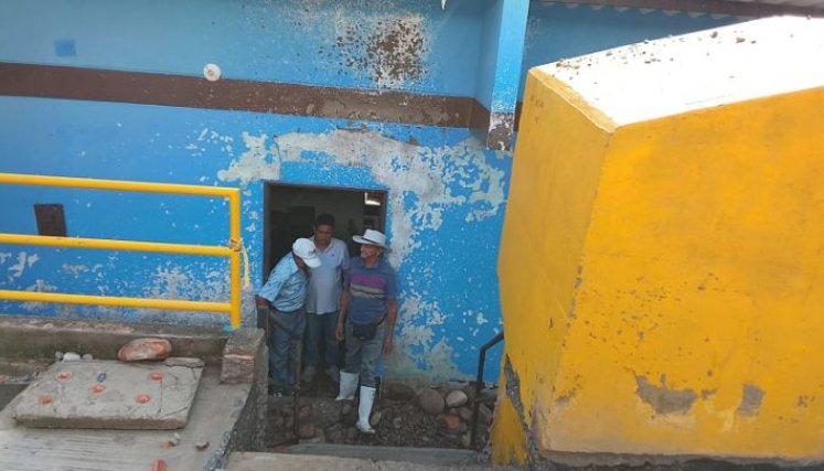 La vivienda de Facundo Parra fue la más afectada y corre el riesgo de desplomarse./Foto Orlando Carvajal