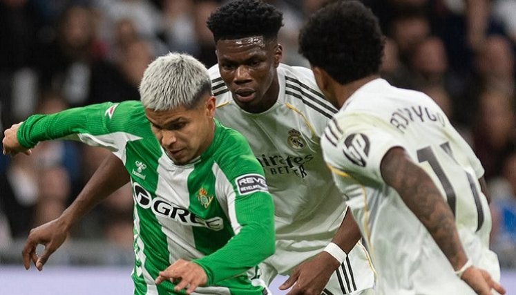 Juan Camilo 'Cucho' Hernández, delantero del Betis.